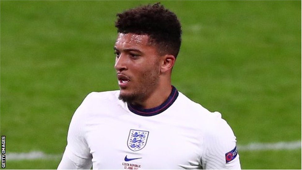Sancho has made one substitute appearance for England at Euro 2020