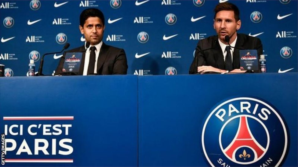 Messi for im first PSG press conference