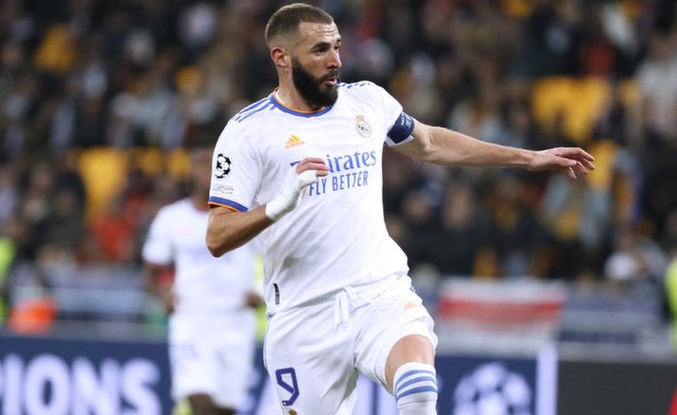 On di pitch Karim Benzema, 33, don score for Real Madrid and France in di past 10 days