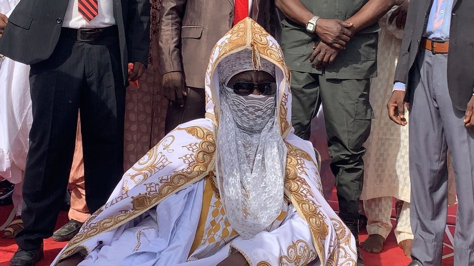 Emir of Kano for Eid prayer ground