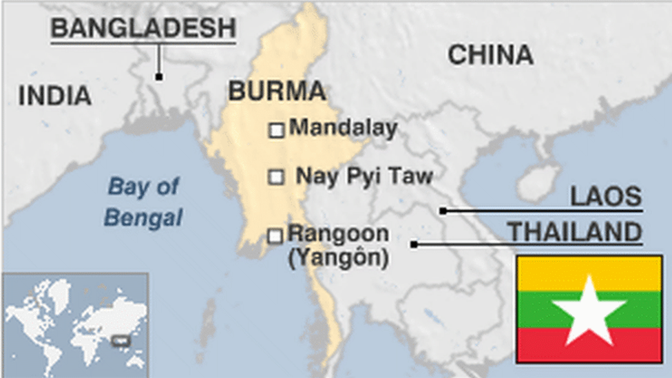Map of Burma