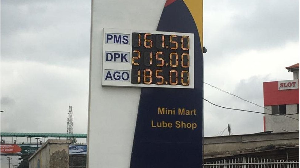 Nigerian petrol price: NNPC Petrol pump price for Nigeria