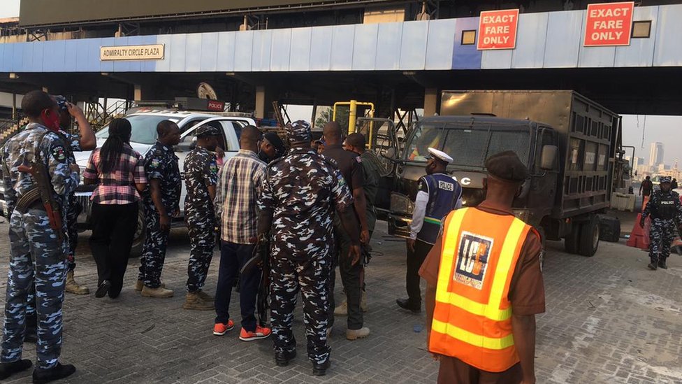 Lekki Toll Gate today protest update