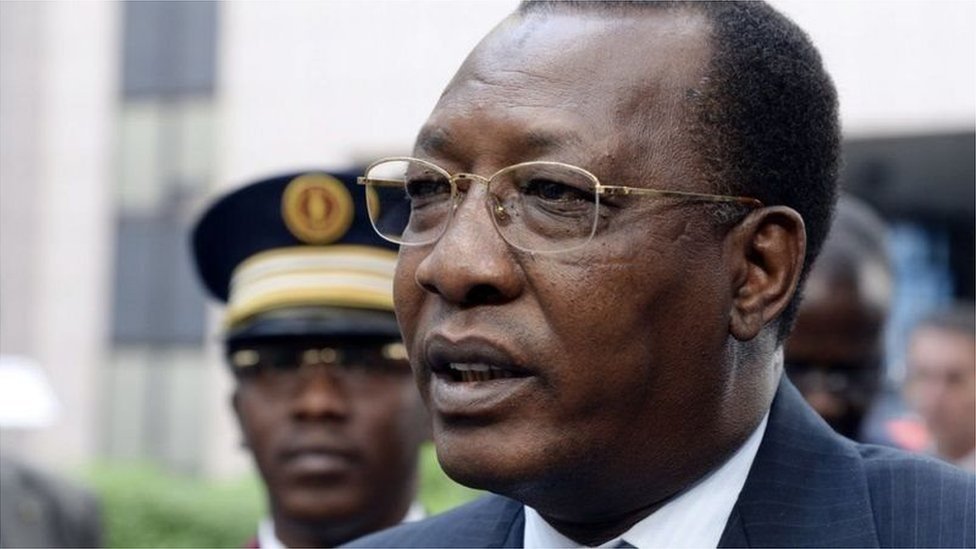 "Idriss Déby Itno funeral pictures": Chad President burial