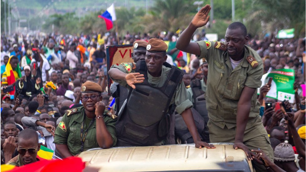 Thousands of Malians jubilate military intervention 21 August, 2020