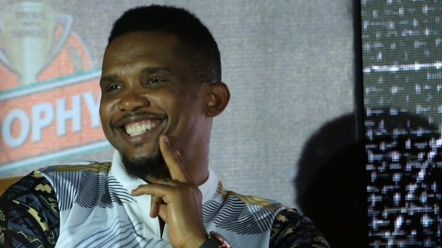 Samuel Eto'o is a four-time African Footballer of the Year
