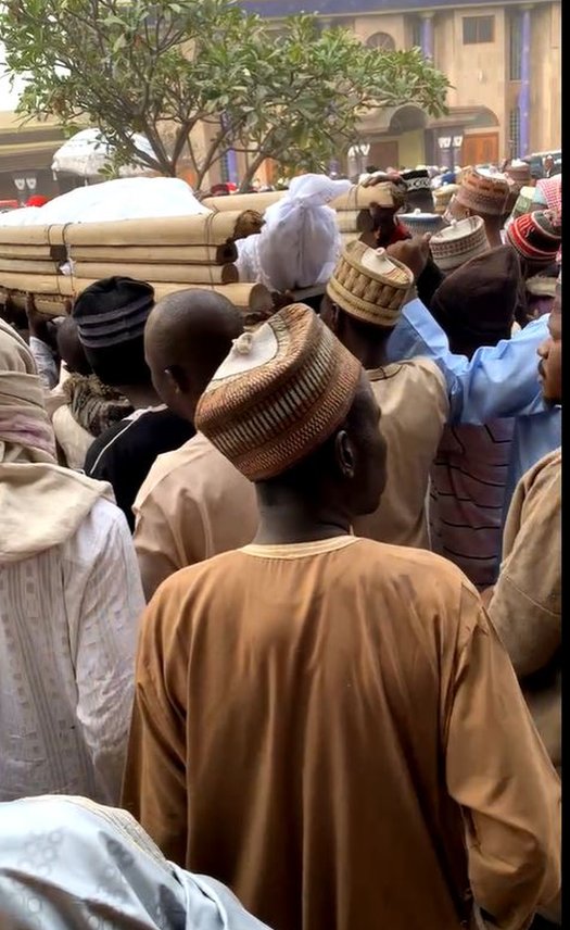 Burial of Bashir Othman Tofa for Kano