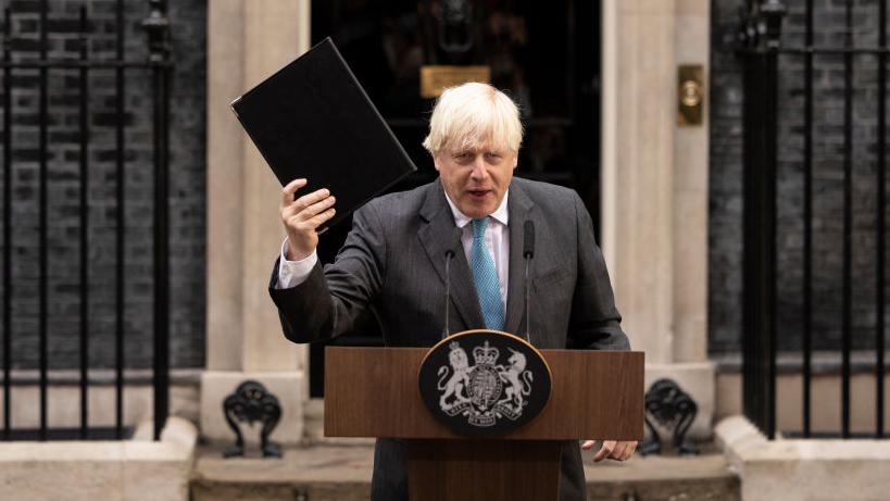 Boris Johnson, former UK PM