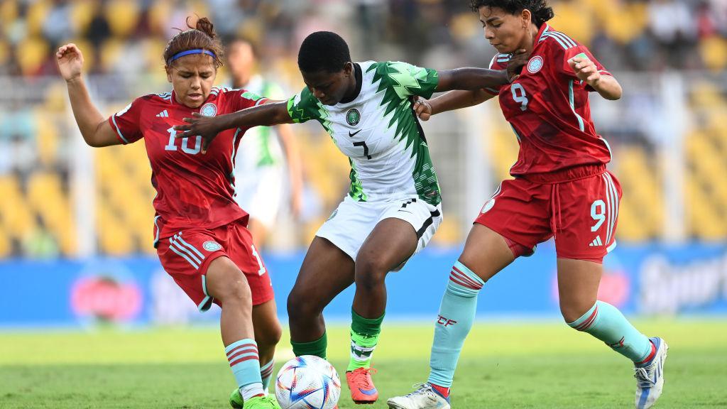 Nigeria vs Colombia for FIFA U-17 Women's World Cup semifinal