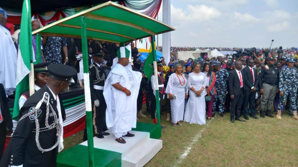Inauguration of Adeleke as Osun govnor