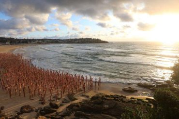 Why thousands of naked pipo volunteer to pose for one artwork for Bondi Beach