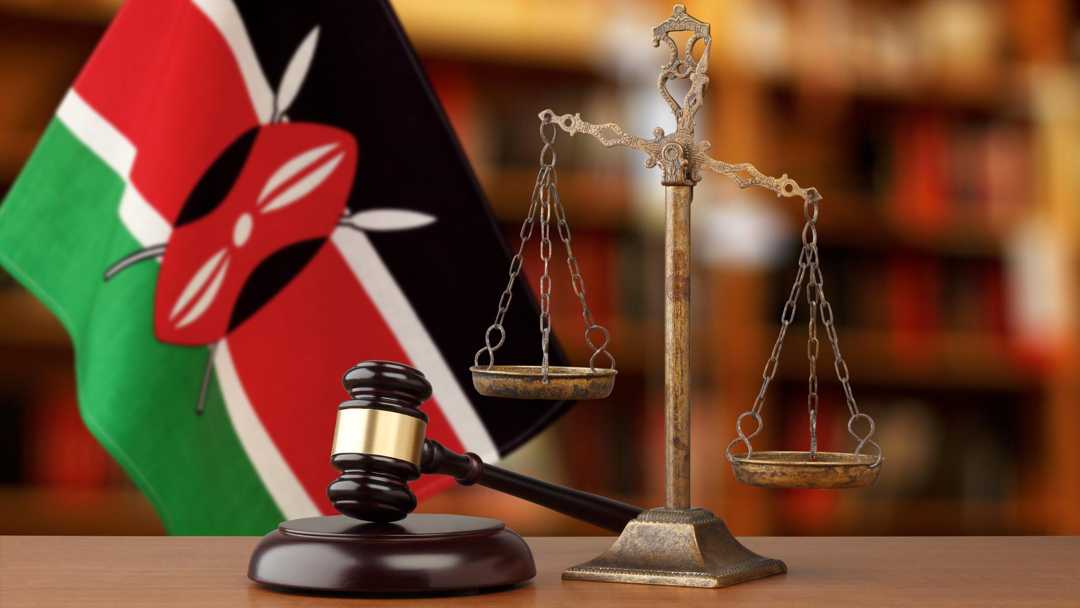 symbols of justice for Kenya