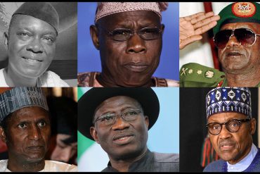 List of Nigerian Presidents and Heads of State