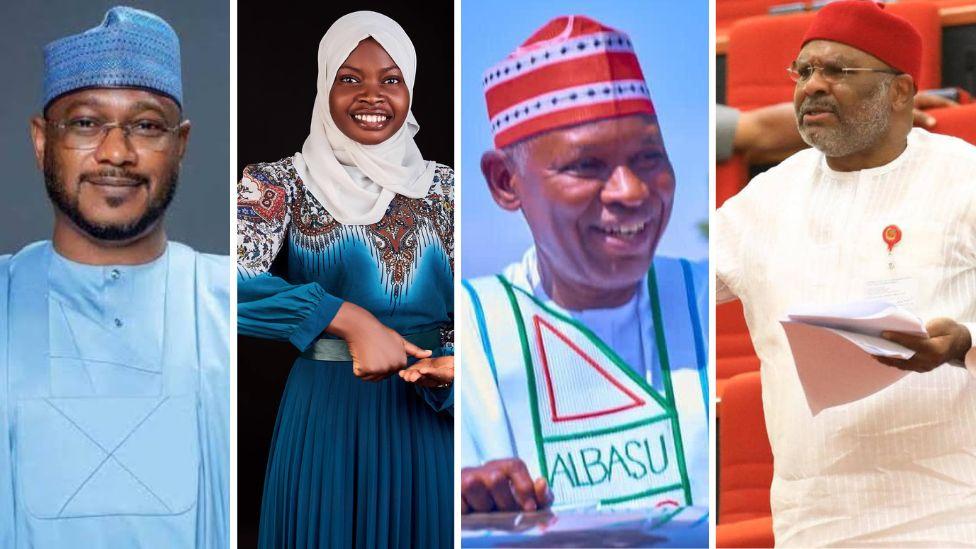 Some candidates for di Nigeria 2023 general elections