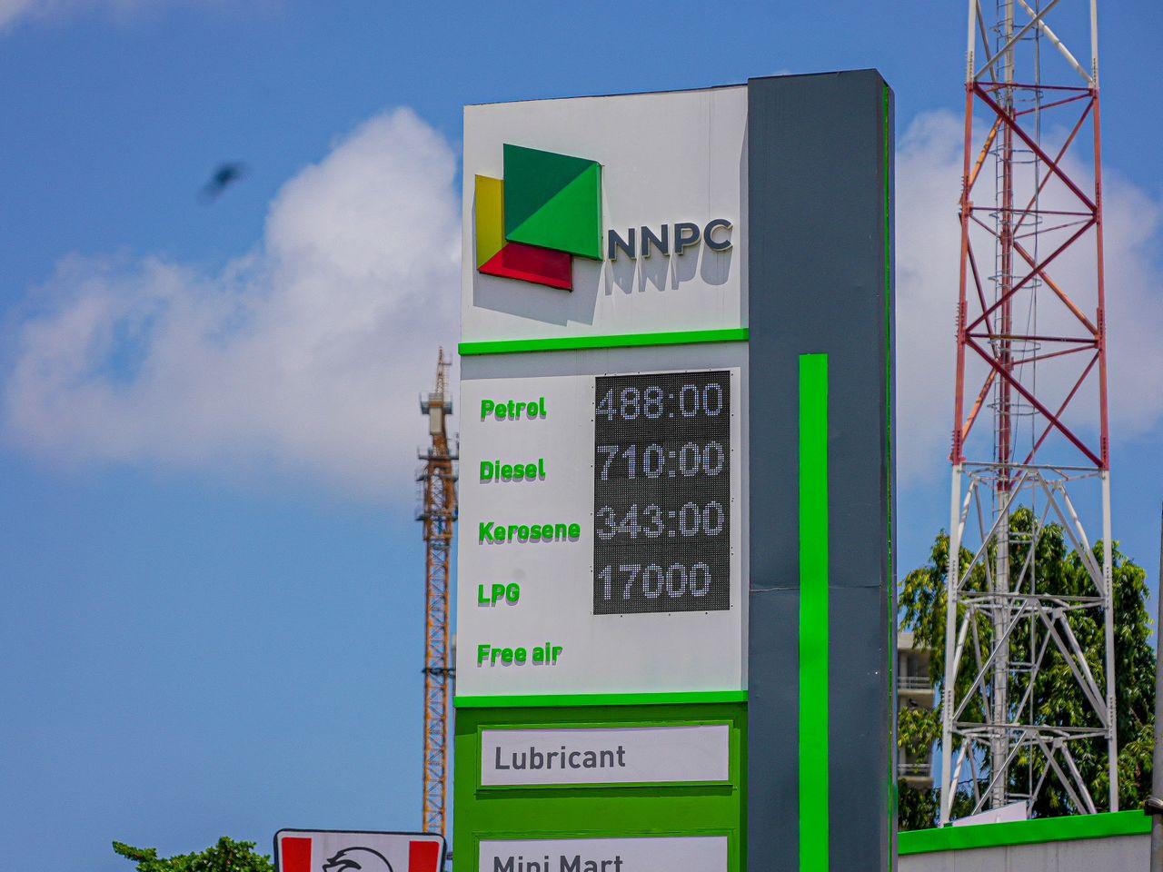 New fuel price for Lagos Nigeria