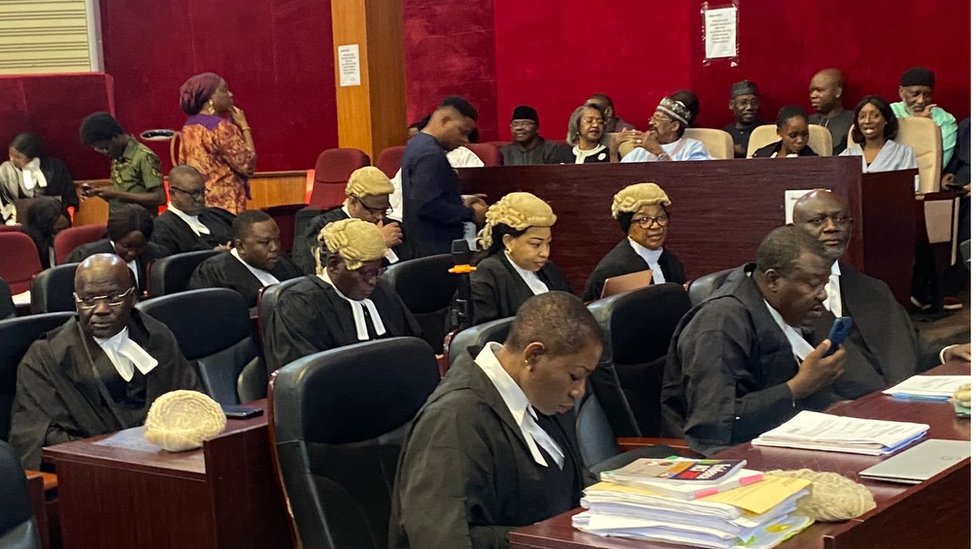 Cross section of lawyers for court