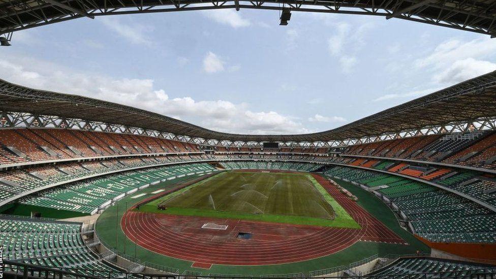 Football venue di Alassane Ouattara Stadium for Ivory Coast
