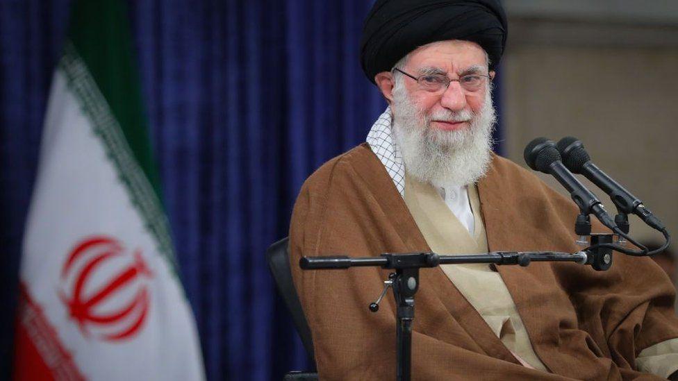 Foto of Iran leader