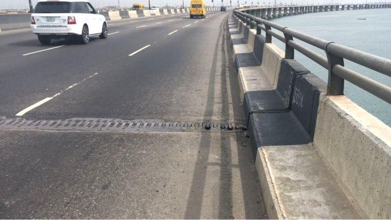 Foto of a section of di Third Mainland Bridge