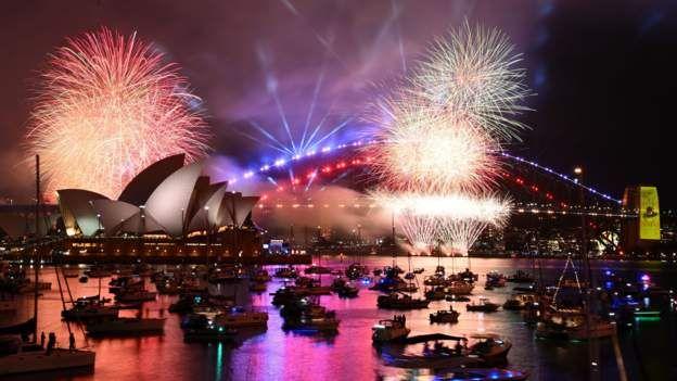 Sydney fireworks