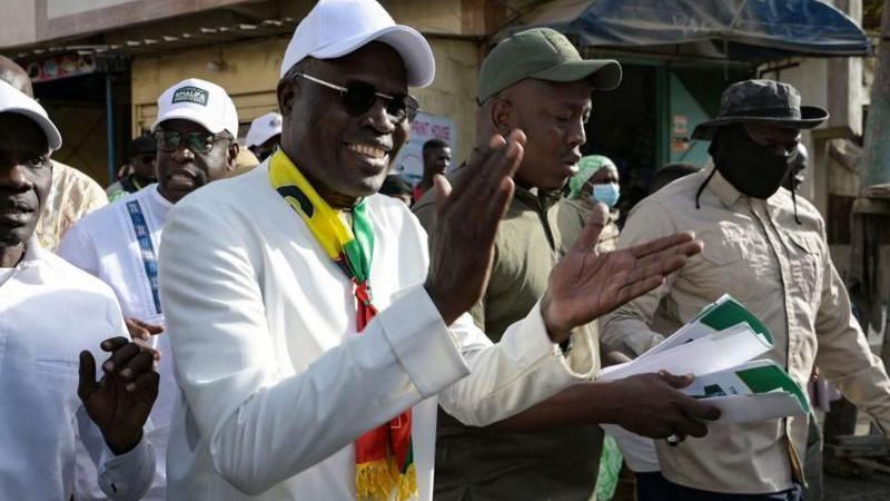 Former Dakar mayor Khalifa Sall