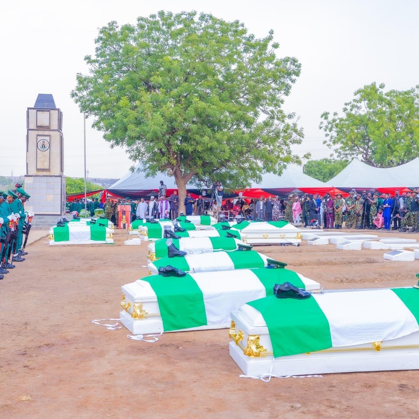 Burial of military personnel 