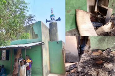 ‘I see pipo wey cheat me dey pray’ – Suspect tok why e close door before setting fire inside Mosque for Kano