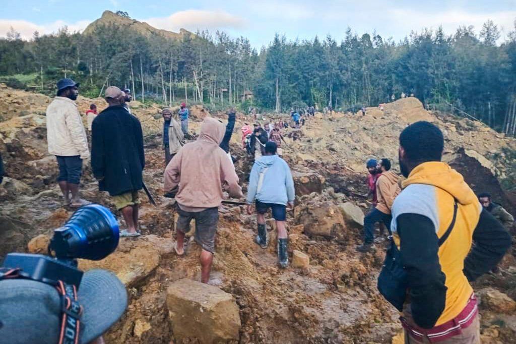 Papua New Guinea landslide