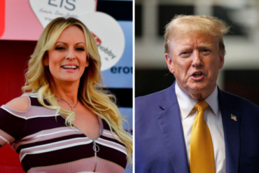 Ex-porn star Stormy Daniels face off wit Donald Trump in dramatic court trial