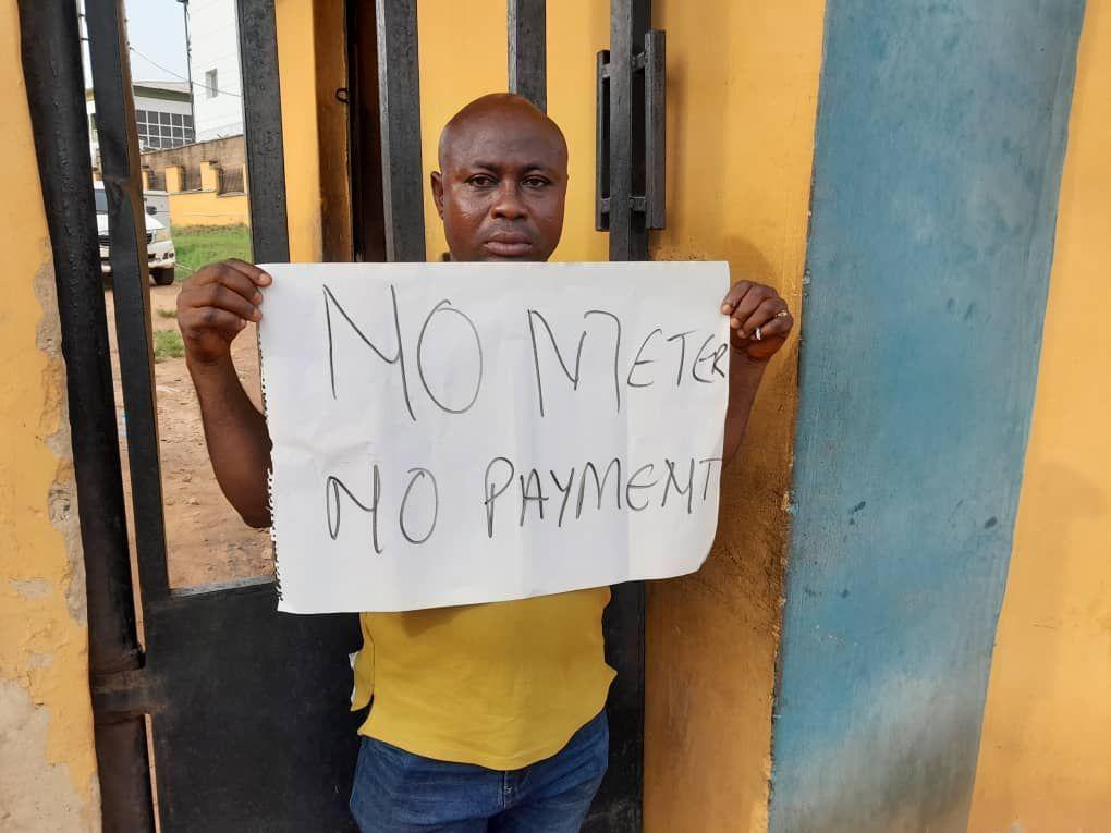 NLC members for Ogun state carry waka enta street to protest increase for price of electricity 