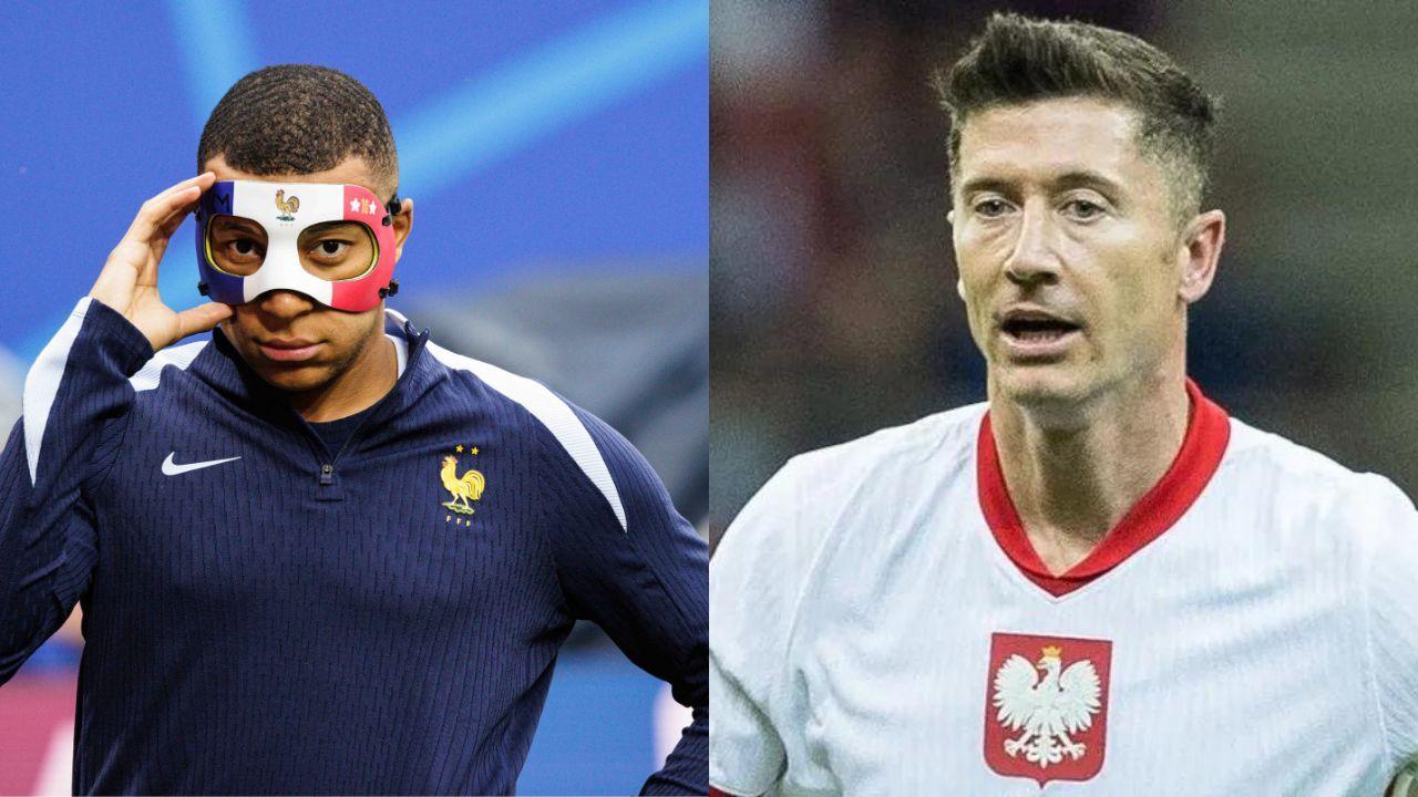 Mbappe and Lewandowski