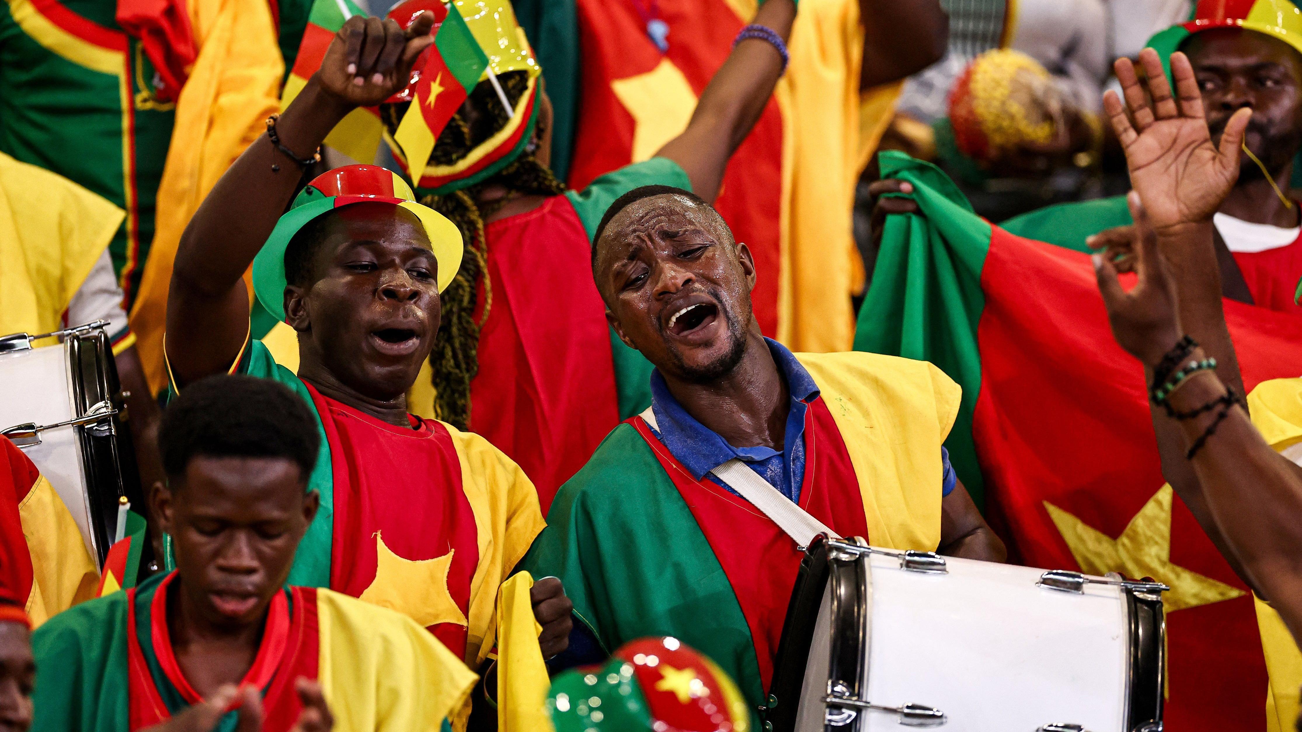 Cameroon football fans