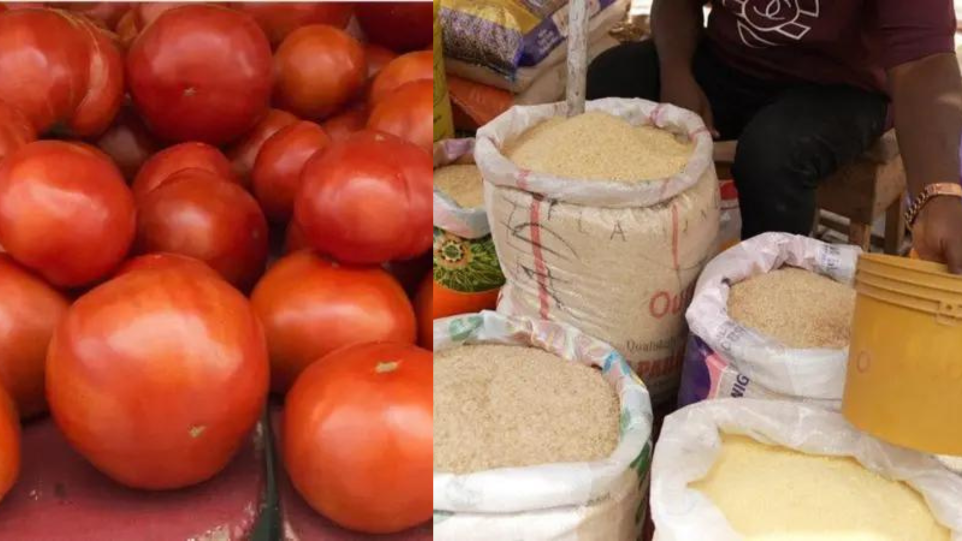 Food items don cost for market
