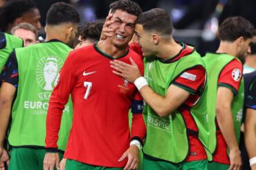 Ronaldo in tears afta missing penalty wey for cost Portugal for Euro 2024