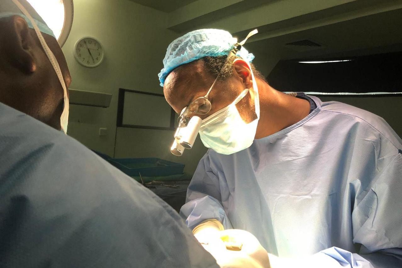 Dr Adan dey do surgery for im clinic for Nairobi