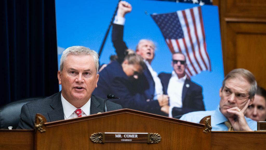 James Comer during di hearing