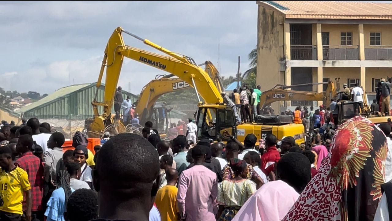 School building collapse in Jos