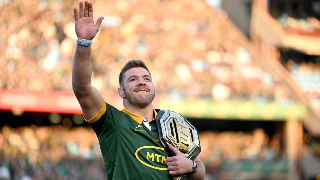 UFC fighter Dricus du Plessis for one South Africa rugby union match