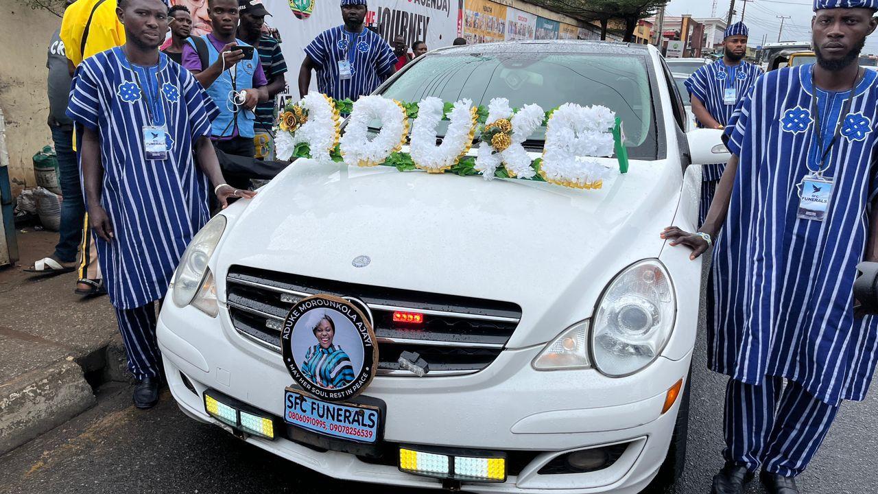 Aduke Gold burial ceremony