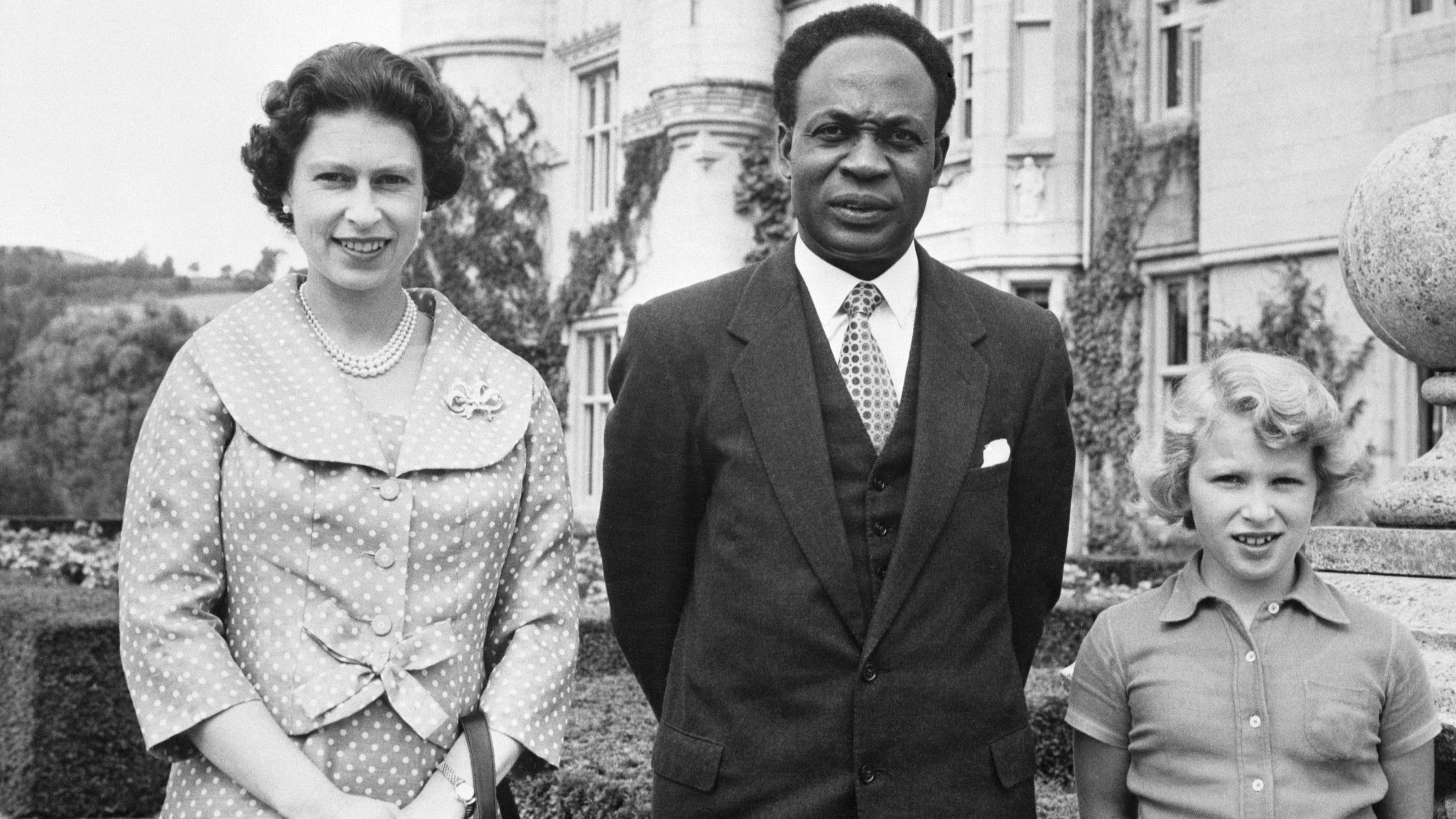 Kwame Nkrumah and the royal family