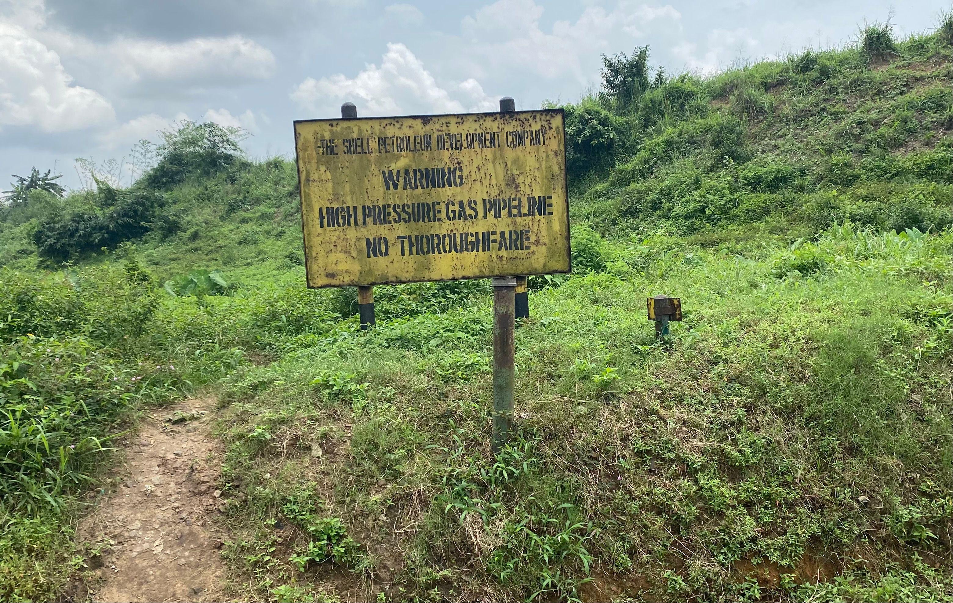 SPDC signboard at dia facility at Rumuodunwere community 