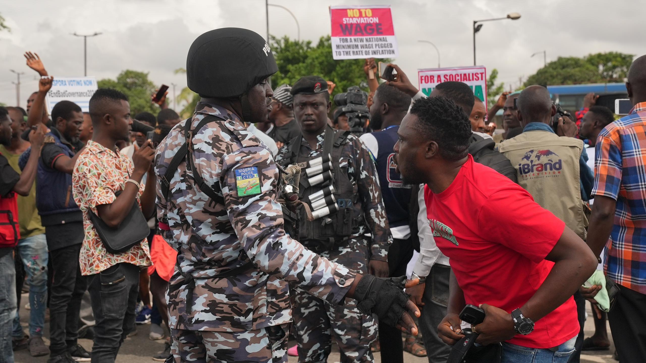 Protest in Nigeria