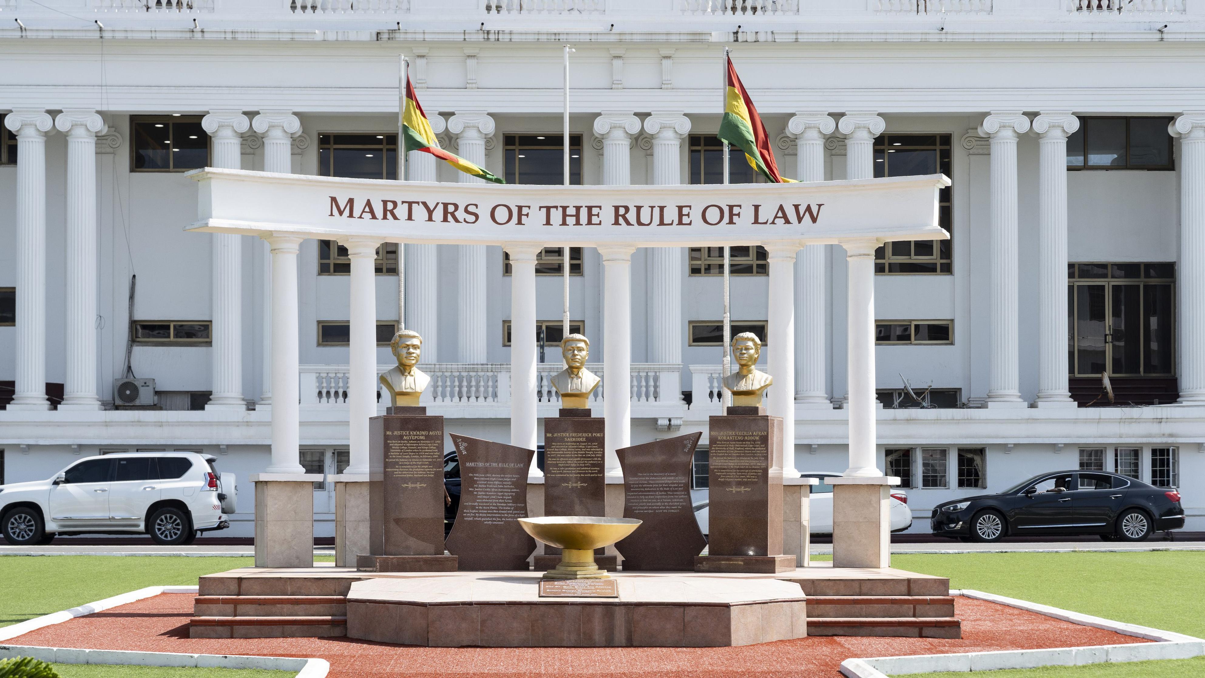 Ghana's Supreme Court building 