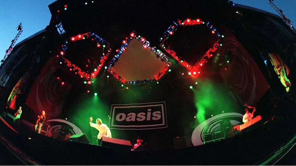 Oasis 1996 concert