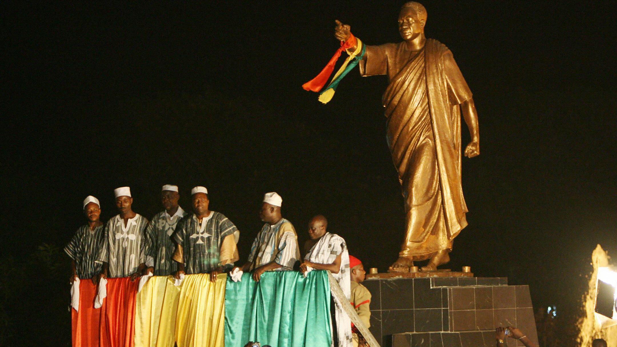 enactment of Nkrumah independence declaration