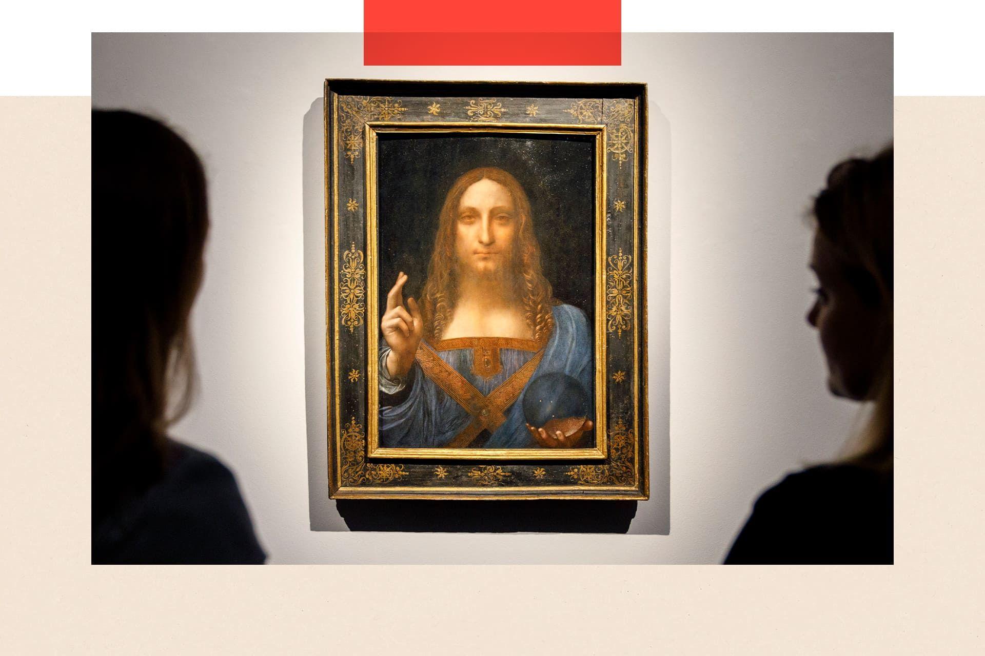 Salvator Mundi by Italian artist Leonardo da Vinci for Christie auction house for London