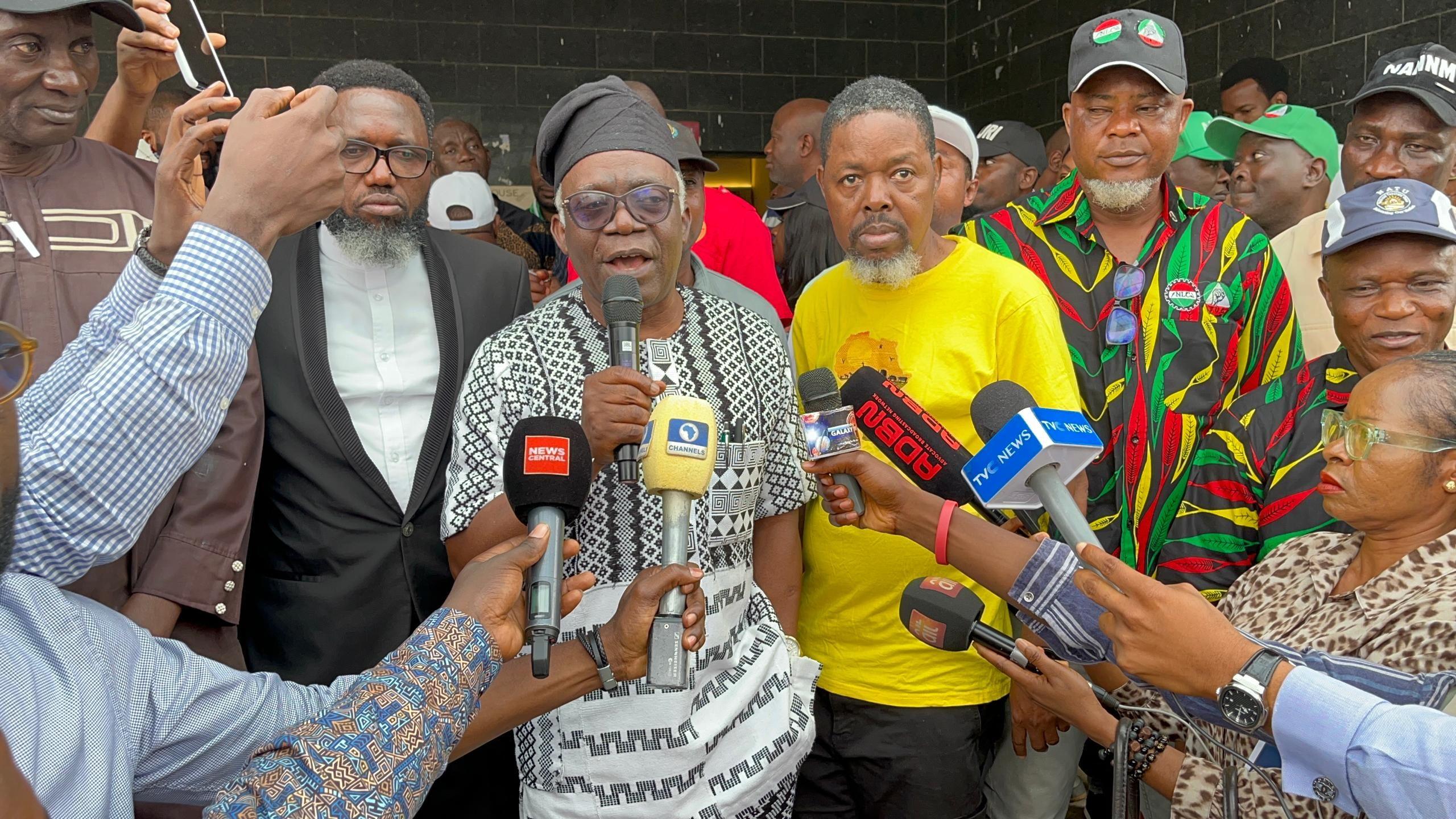 NLC lawyer Femi Falana