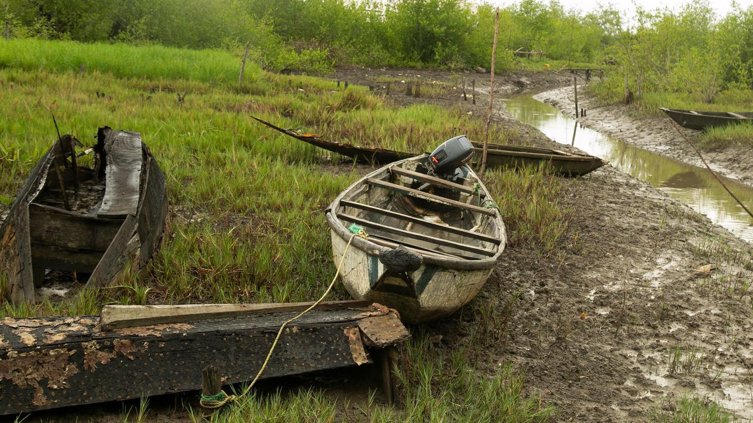 A file photo of a boat