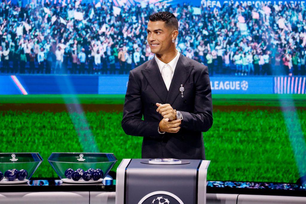 Cristiano Ronaldo for UCL 24/25 draw