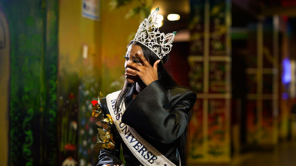 Miss Universe Nigeria Chidimma Adetshina cry as she tok about her journey to di crown